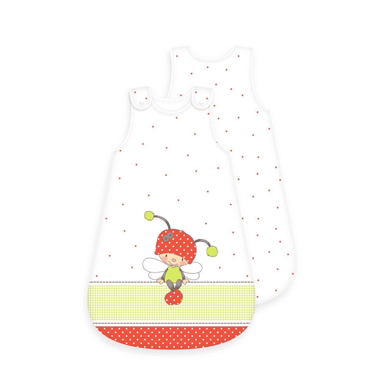 Herding Käferchen Baby-Schlafsack, Größe: 70 x 45 cm