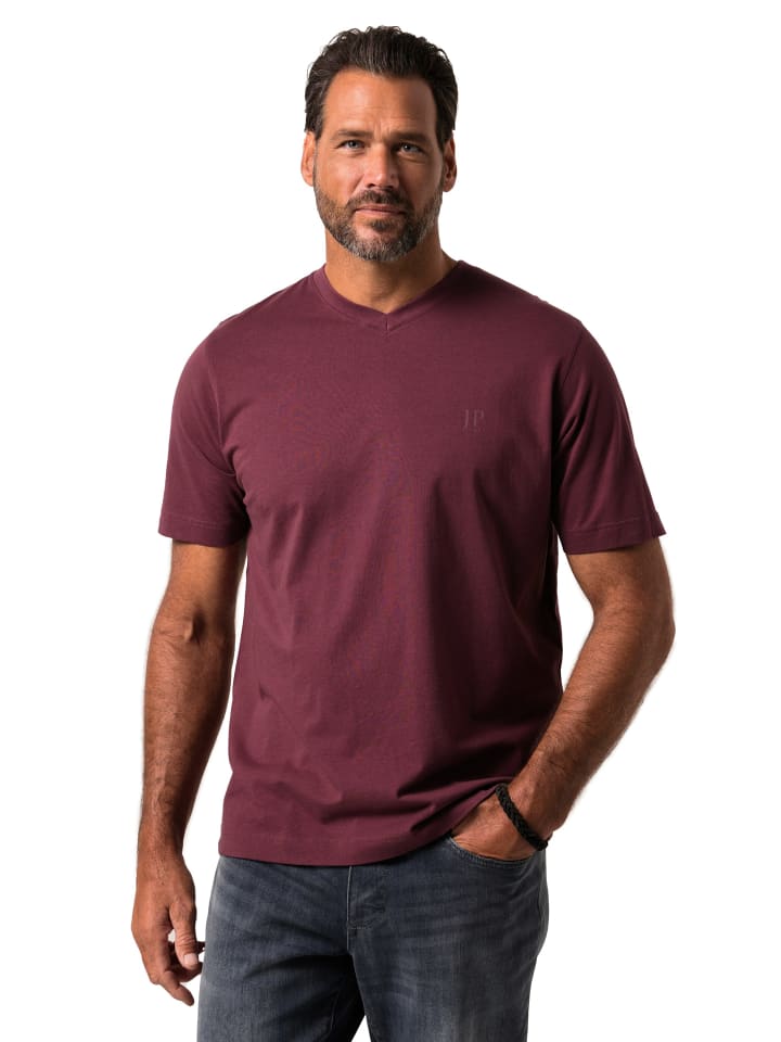 JP1880 Kurzarm T-Shirt in traubenlila günstig kaufen