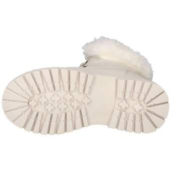 Puccetti Schnür Boots in weiß