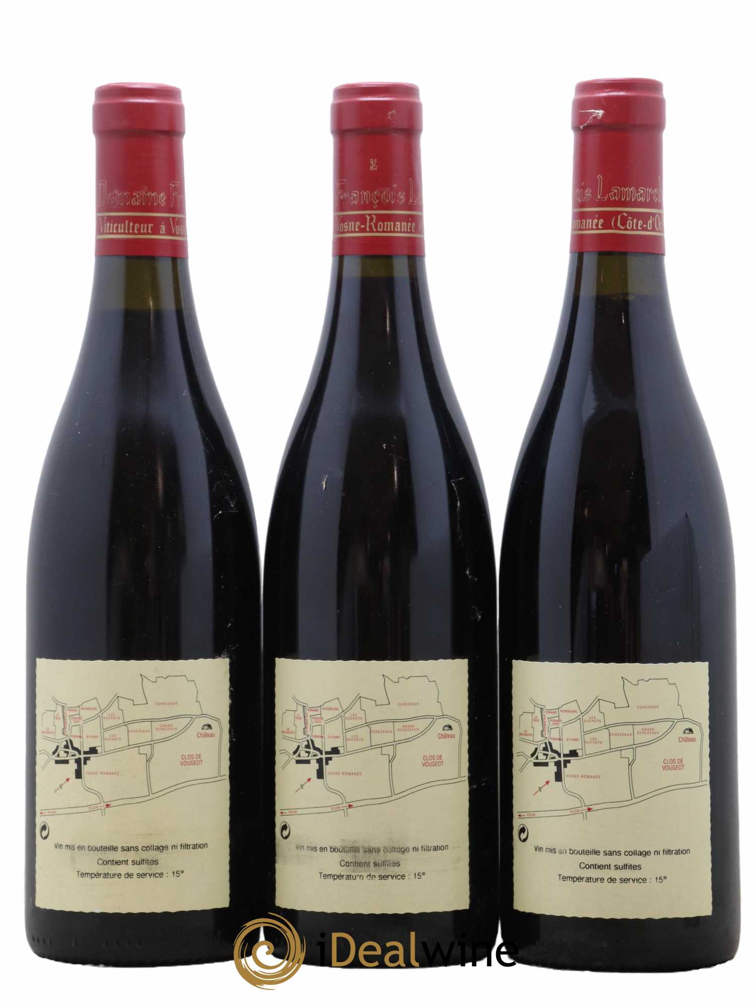 Echezeaux Grand Cru Lamarche (Domaine)  2001 - Lot de 3 Bouteilles