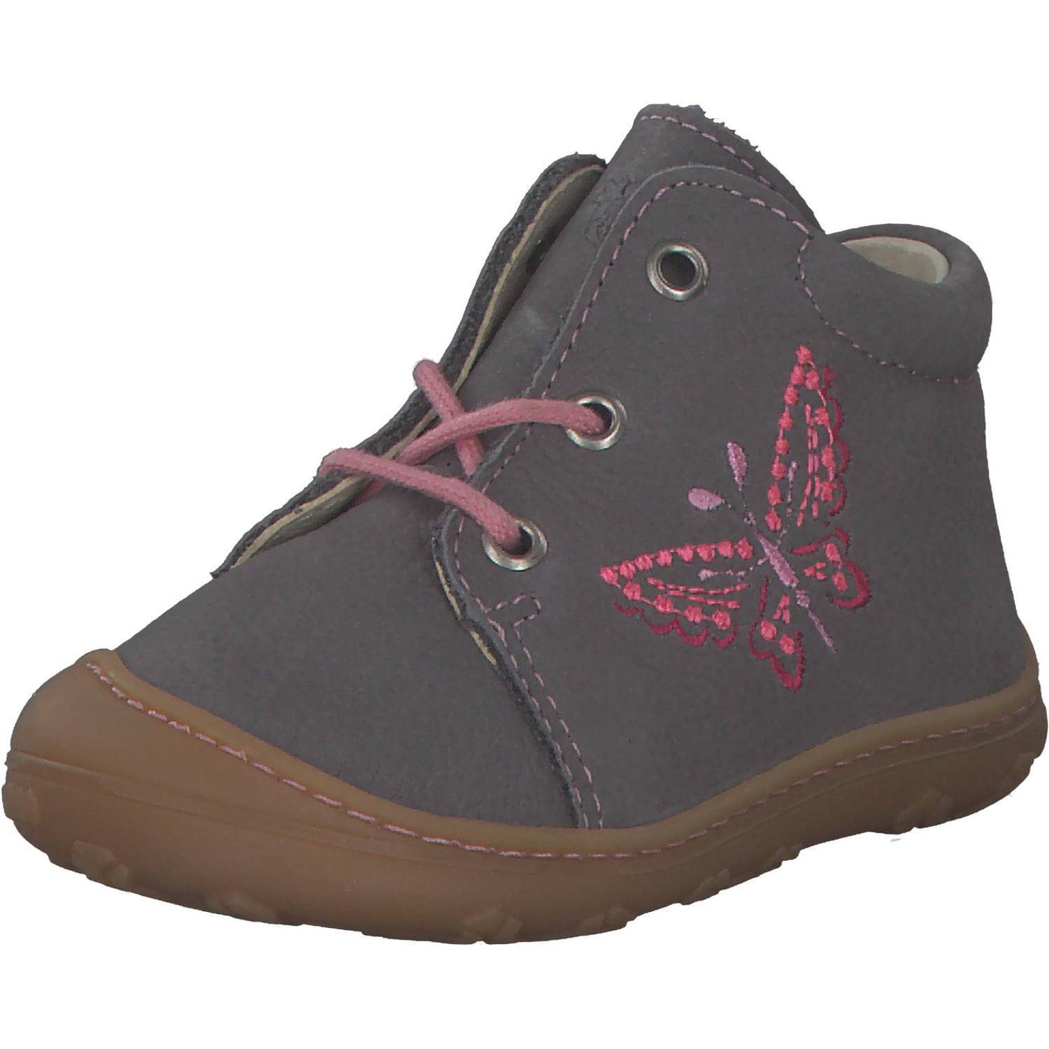 Ricosta Lucky 1201202, Krabbel- & Lauflernschuhe, Kinder, Grau