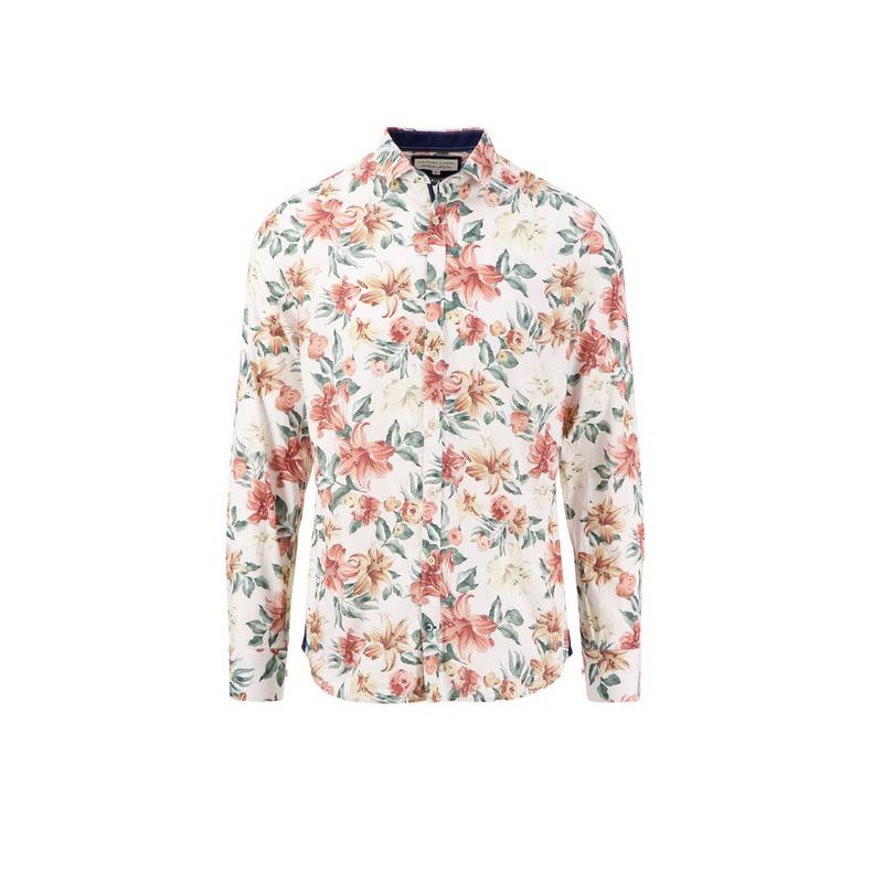 Colours & Sons Langarmhemd Herren