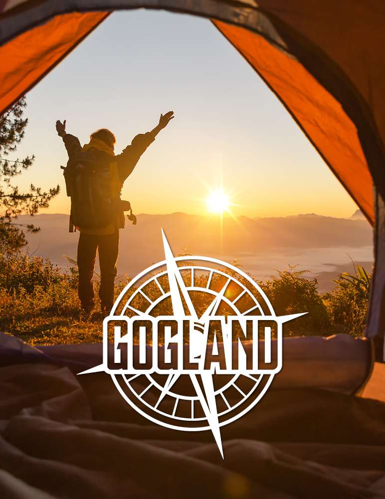 GOGLAND faltbarer Campingstuhl 2er-Pack schwarz/army grün