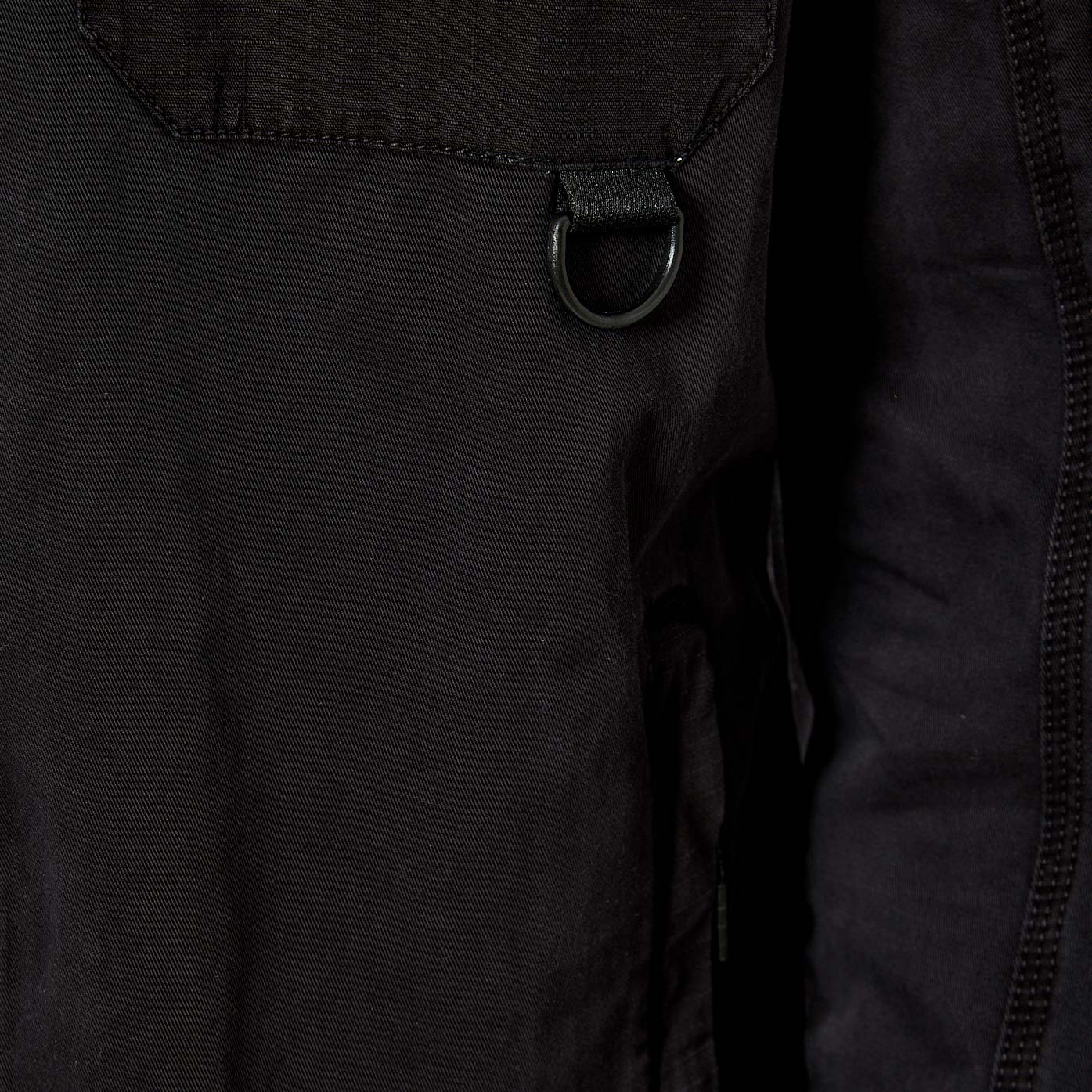MIX    Veste noire Homme en 100% coton