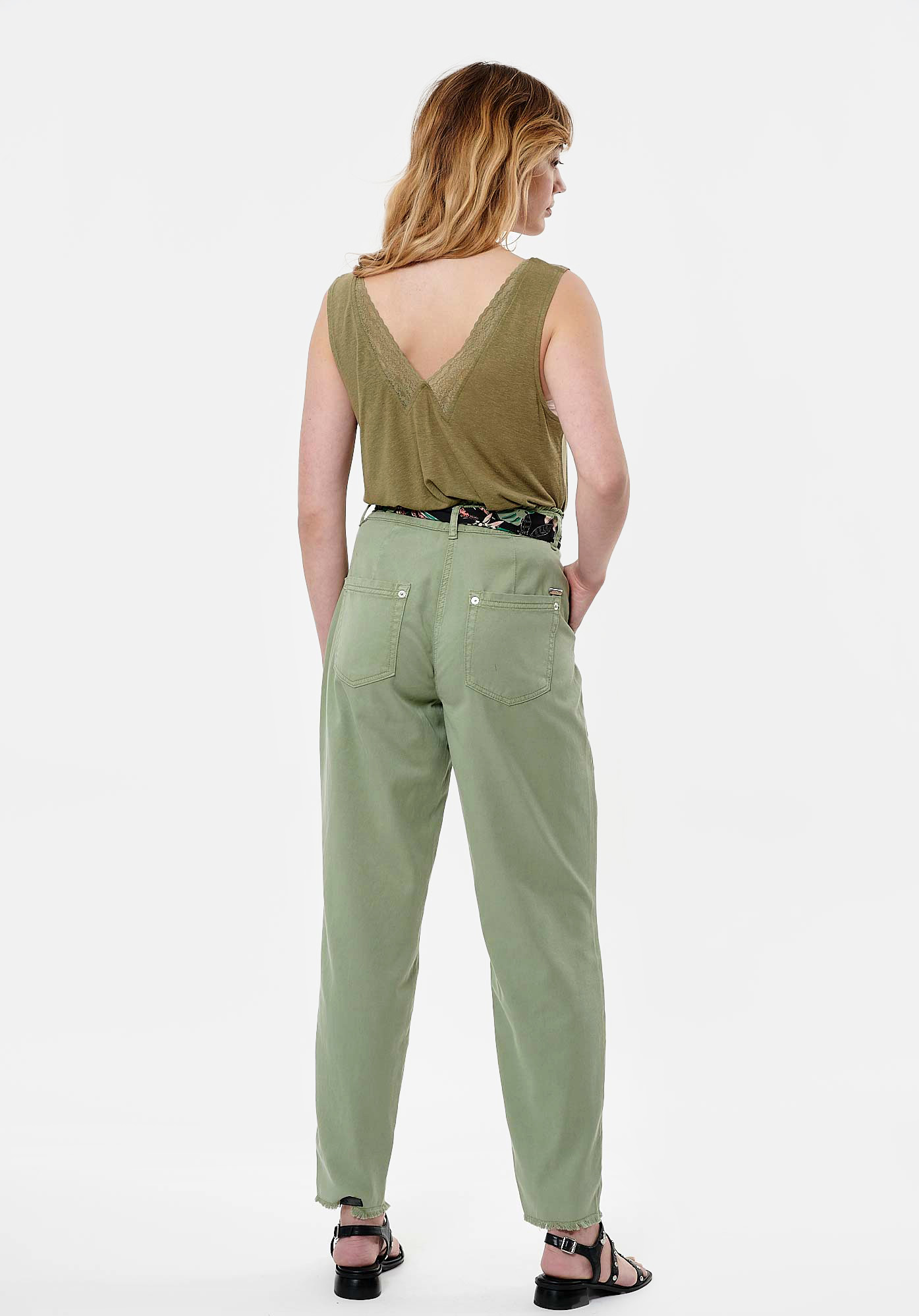 JAMY   Débardeur kaki Femme