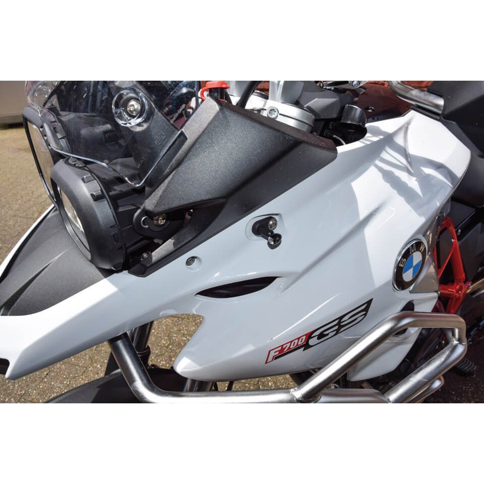 Kellermann Motorrad-Additiv Atto Verlängerung 15 mm, schwarz