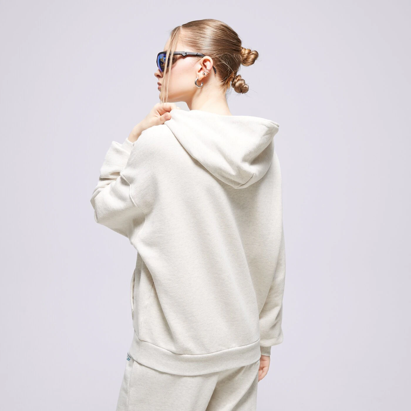 REEBOK HOODIE CL AE BIG LOGO FT HOODIE Weiß