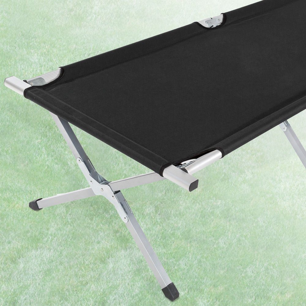 tectake Feldbett Feldbett aus Aluminium Aluminiumgestell