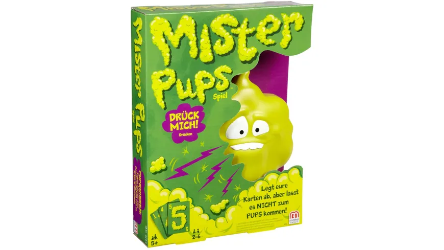 Mattel Games, Mister Pups, Kinderspiel, Aktionsspiel