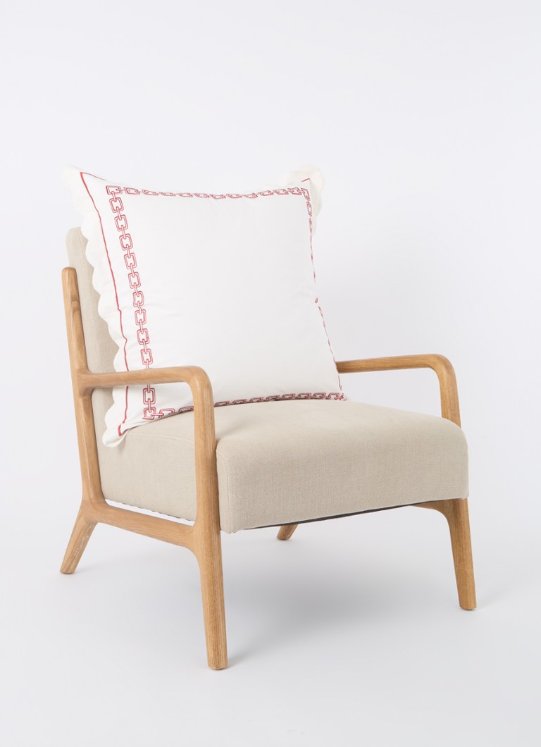 Palais Jeanne decorative cushion made of organic cotton 65 x 65 cm
