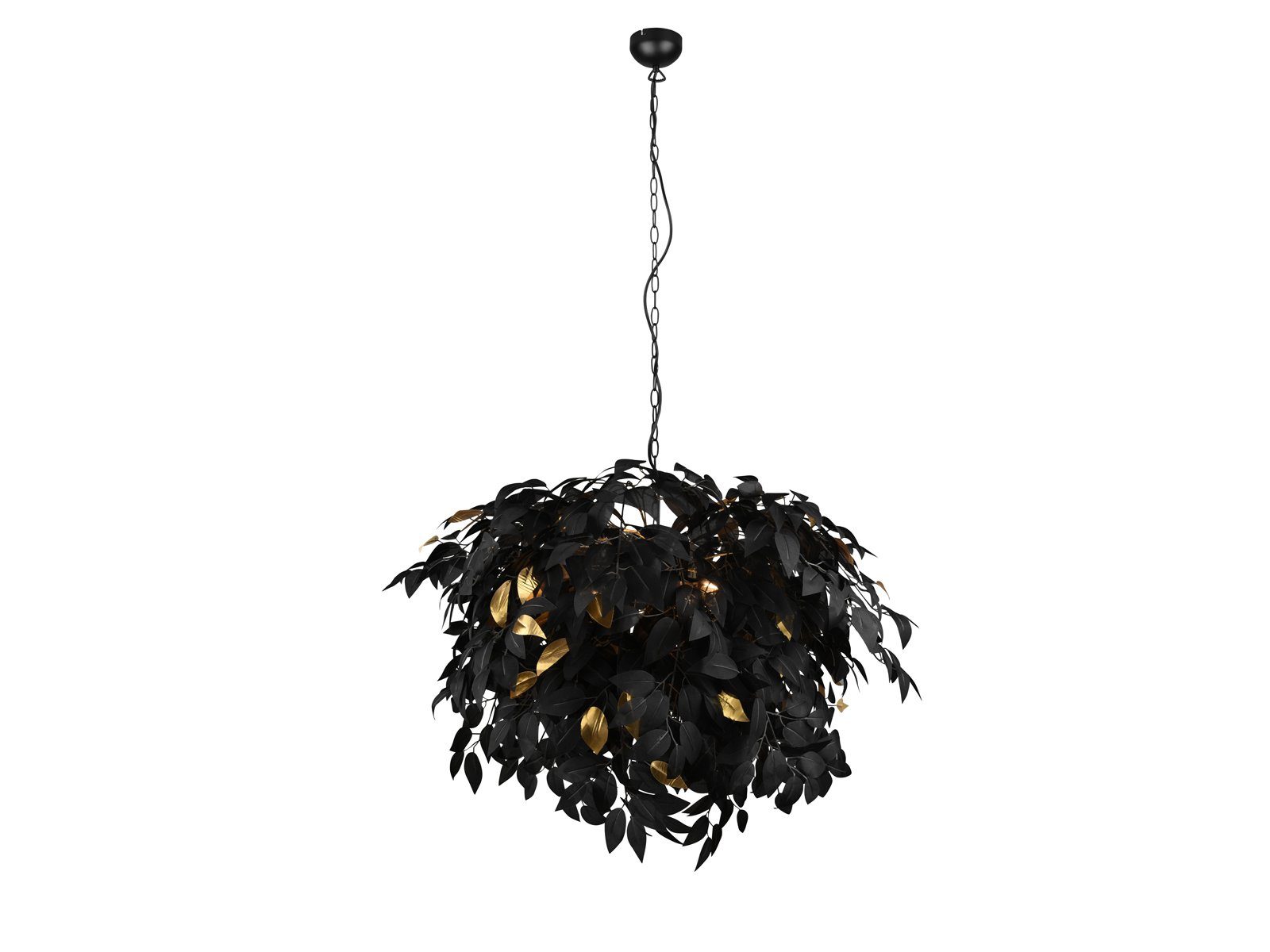 meineWunschleuchte LED Pendelleuchte, Dimmfunktion, LED wechselbar, Warmweiß, groß-e ausgefallene Designer-lampen für Esstisch & Galerie, Ø70cm