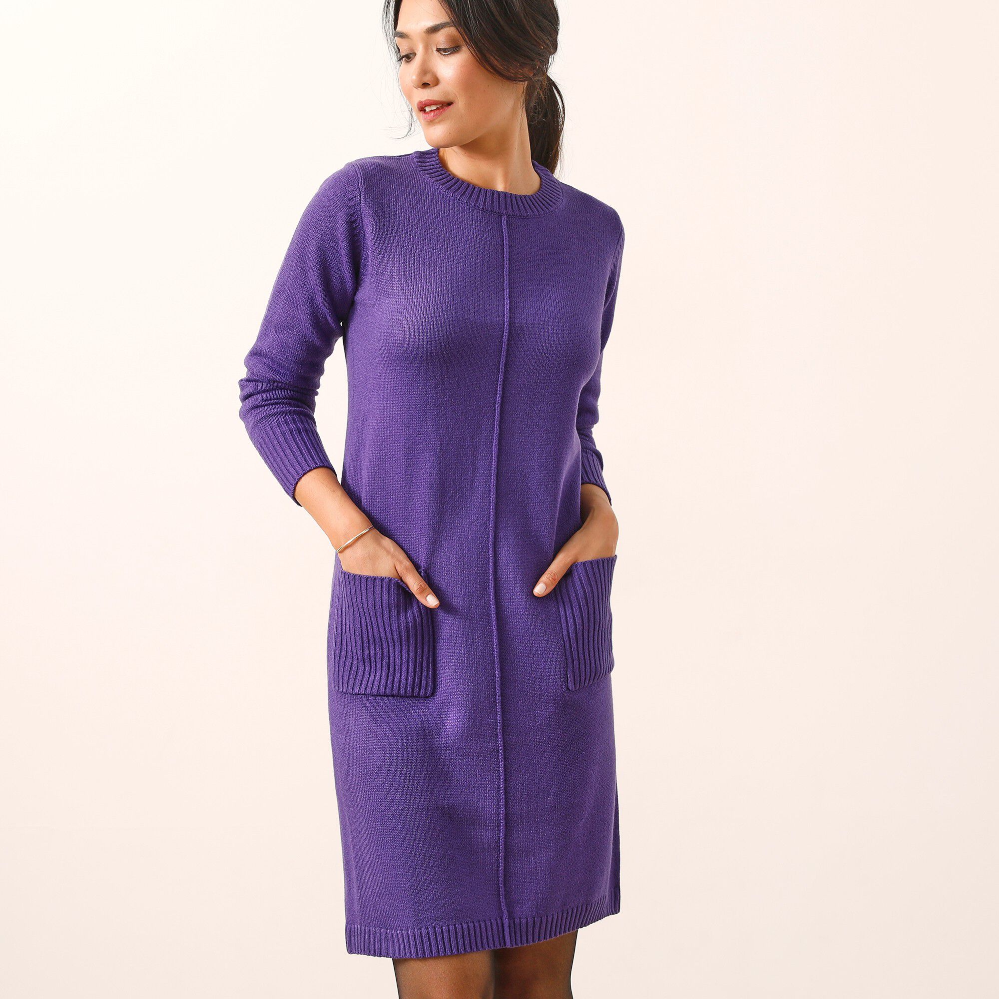 Robe pull à poches