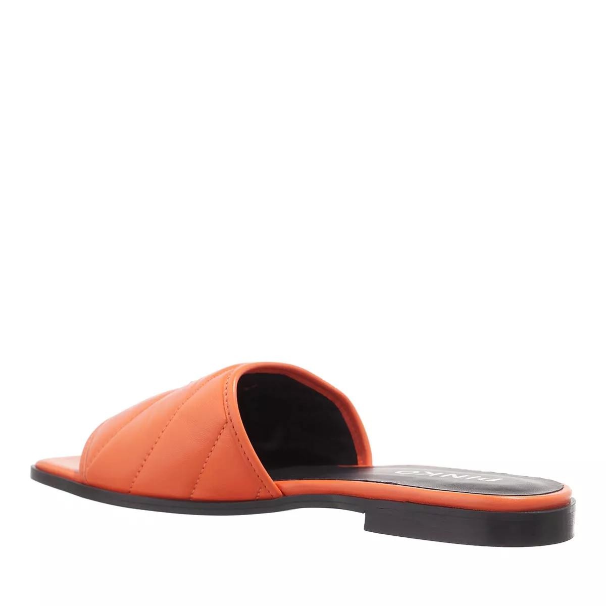 PINKO Pantoletten orange Slide