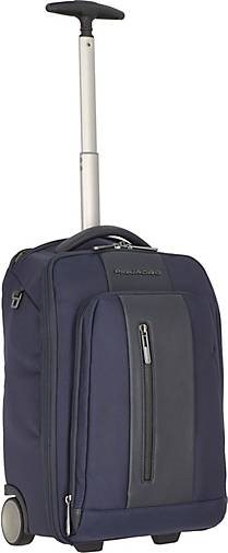 Piquadro Brief 2 Rollen Rucksacktrolley 40 cm Laptopfach