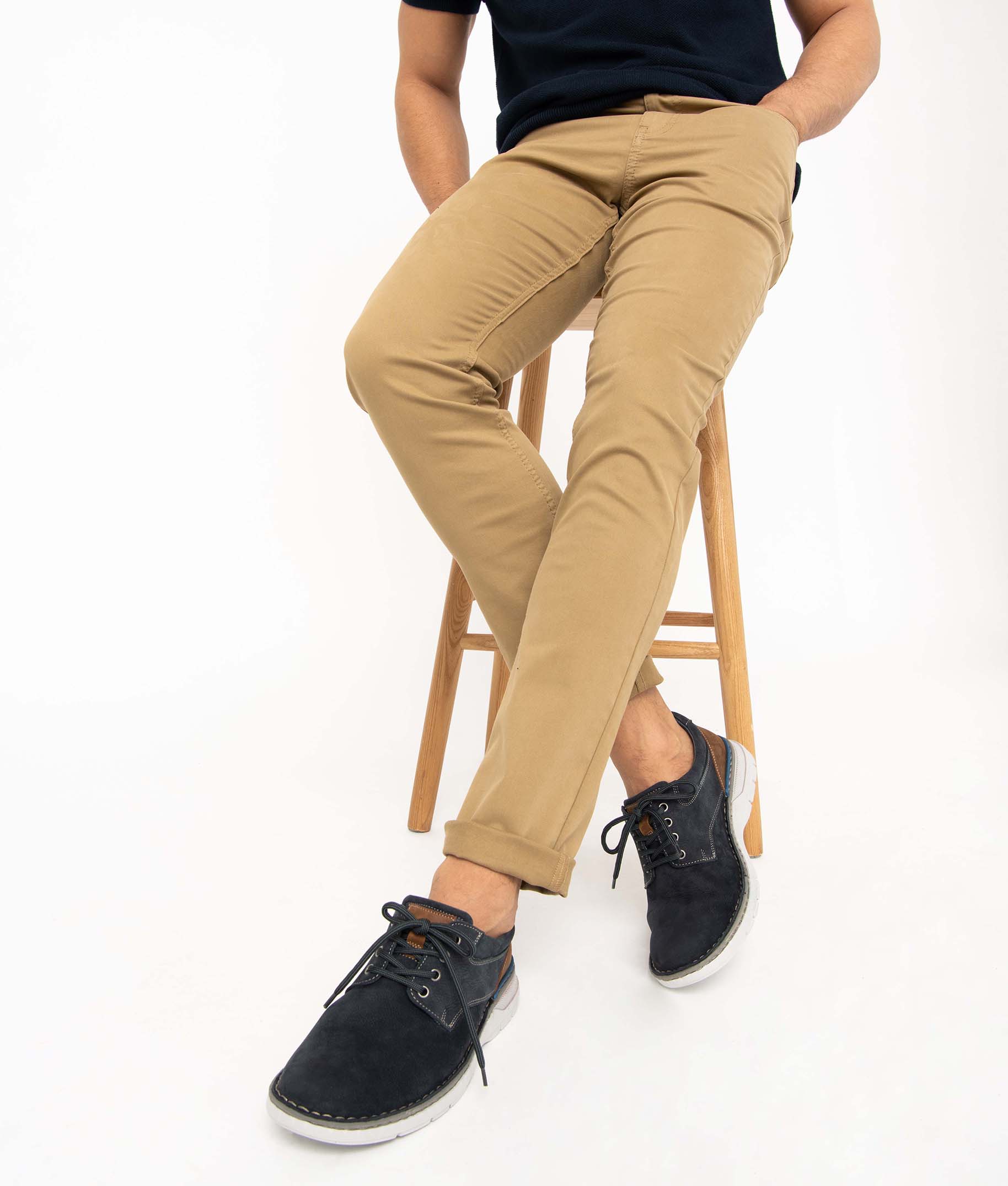 Derbies homme confort dessus cuir uni fermeture lacets marine | GEMO