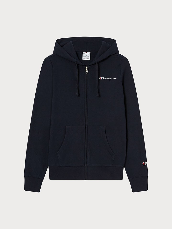 Champion Sweatjacke in Dunkelblau günstig kaufen