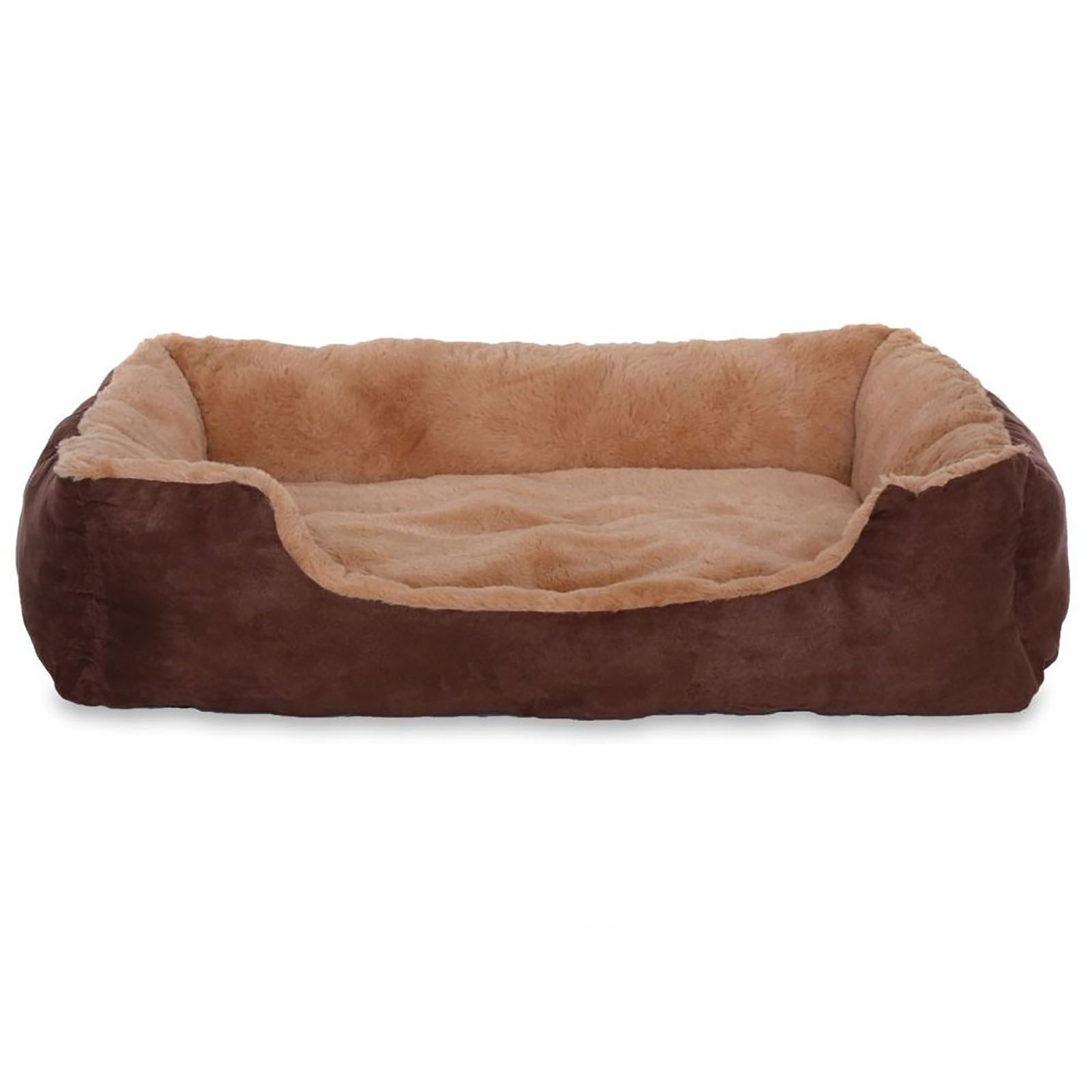 Lionto Hundebetten Lionto Hundebett mit Wendekissen braun L