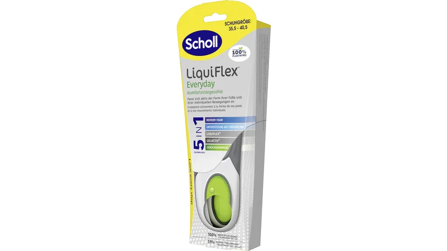 Scholl Liqui Flex Einlegesohlen Everyday S