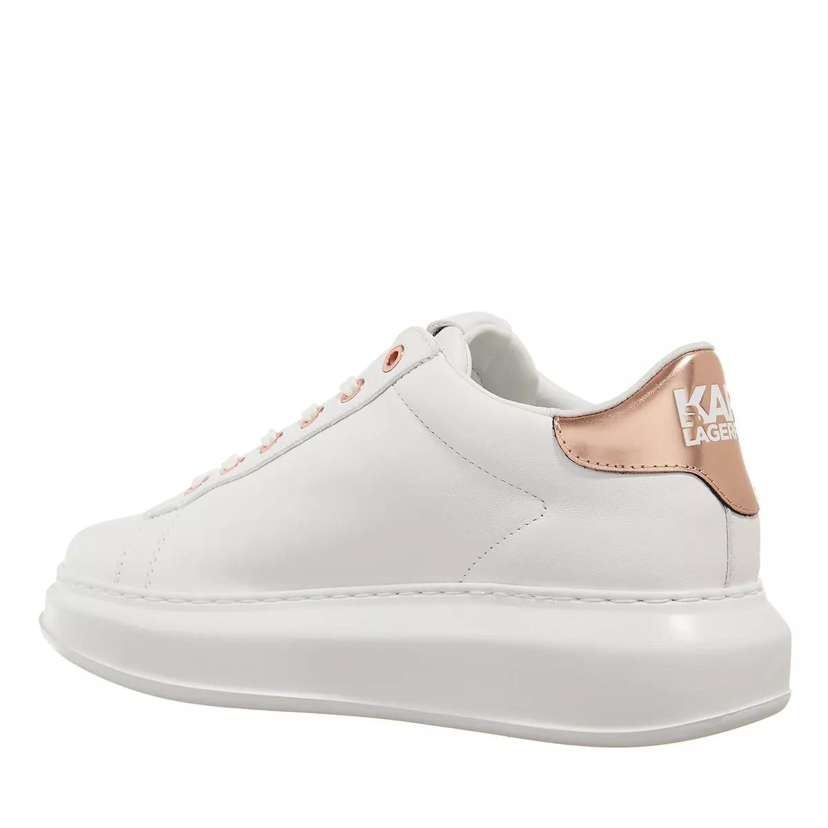 LAGERFELD Freizeit Schnürer weiss Low-Top Sneaker