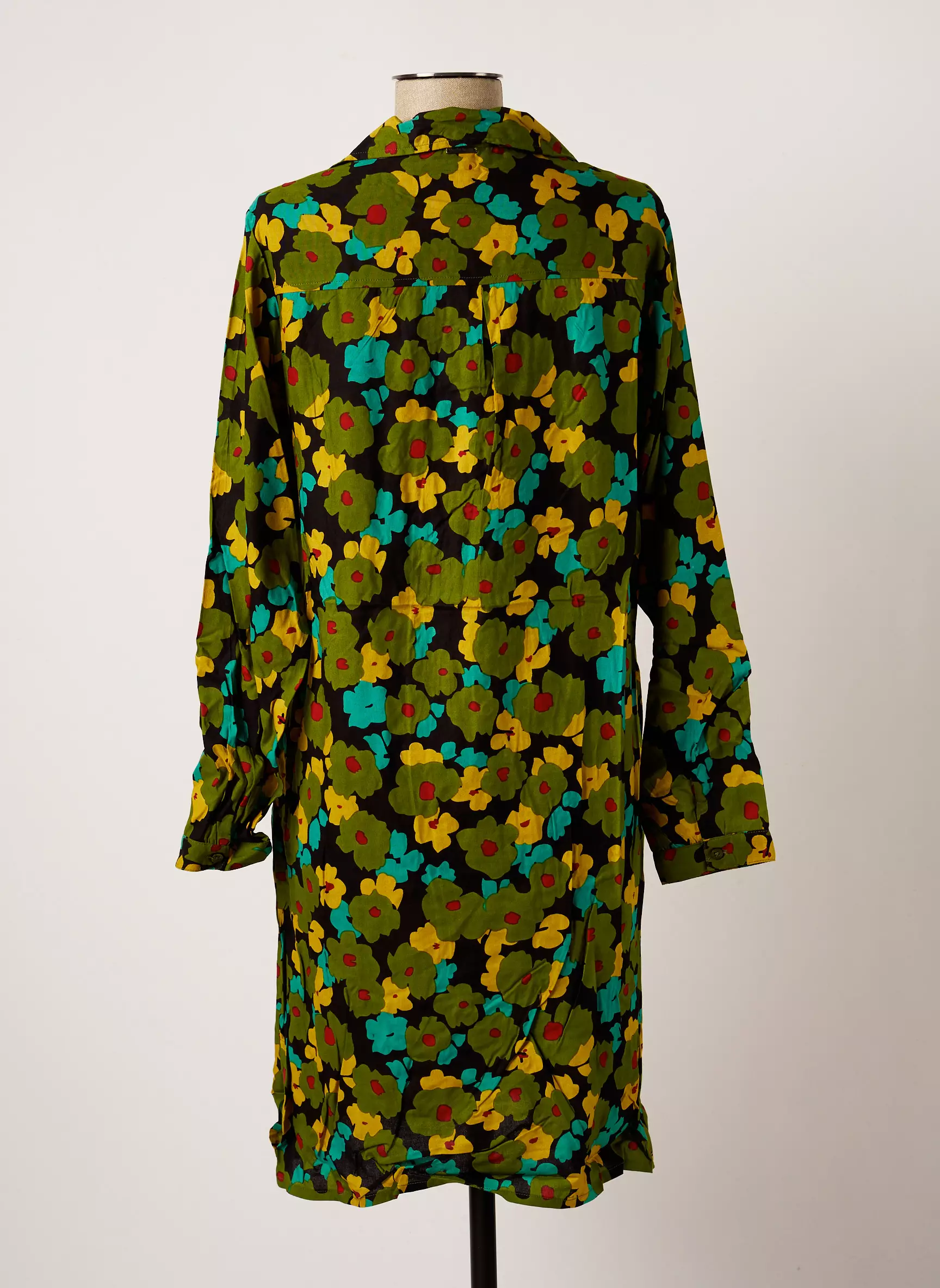 Agathe   Louise Robes Mi Longues Femme couleur vert