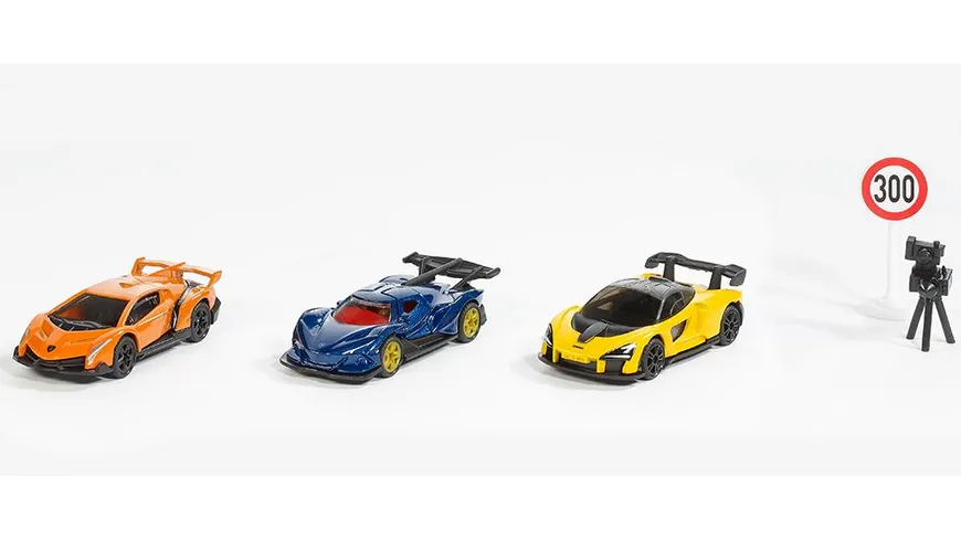 SIKU 6328 Super - Geschenkset Supercars