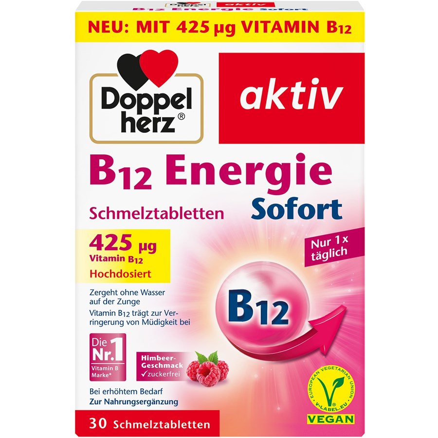 B12 Energie Schmelztabletten