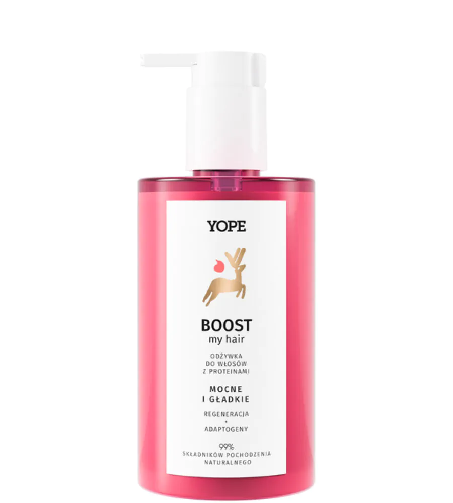 „Yope Boost“ kondicionierius pažeistiems plaukams