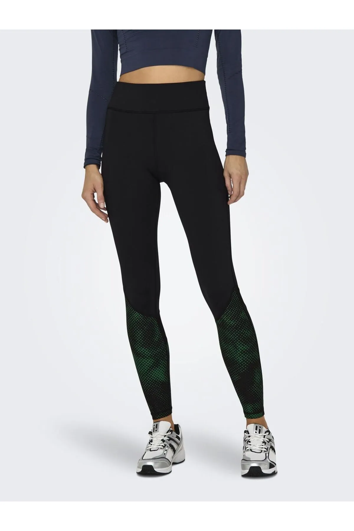 Only Play  Sport-Leggings - Schwarz - Mittlerer Bund