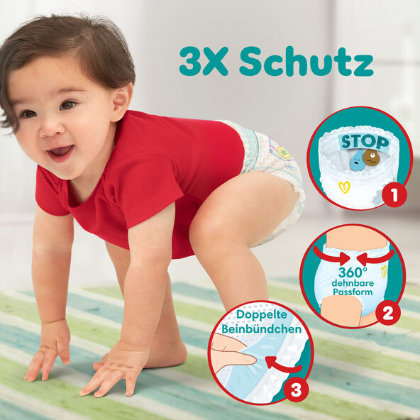 Baby Dry Pants, Gr. 6 Extra Large, Maxi Pack, 2er Set
