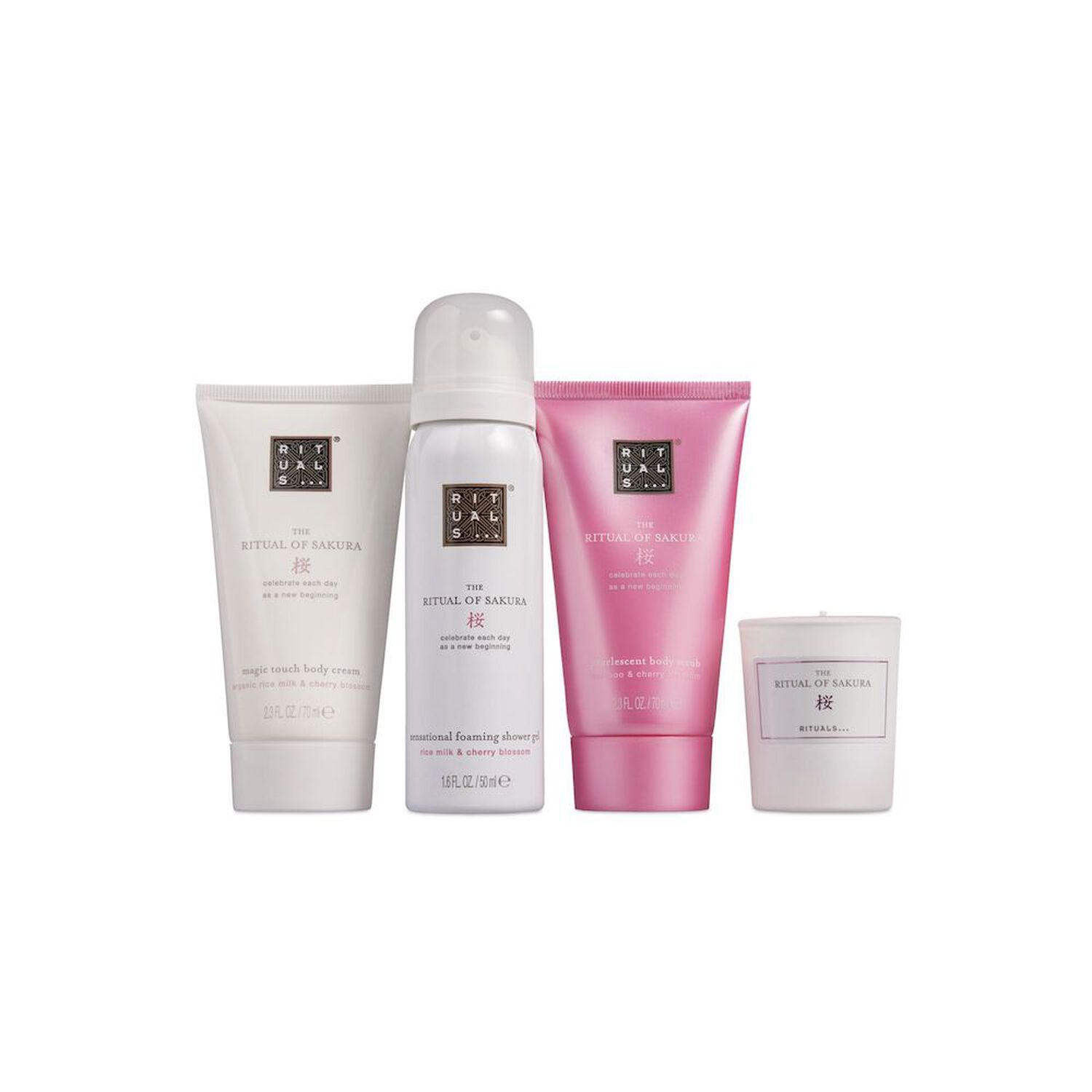 Rituals The Ritual of Sakura Coffret S - Crème Corps 70 ml + 3 Produits