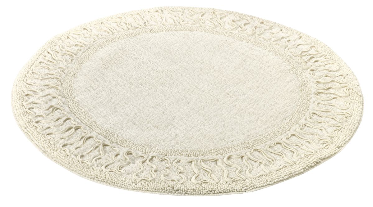 Talia Badteppich 60cm rund Natur