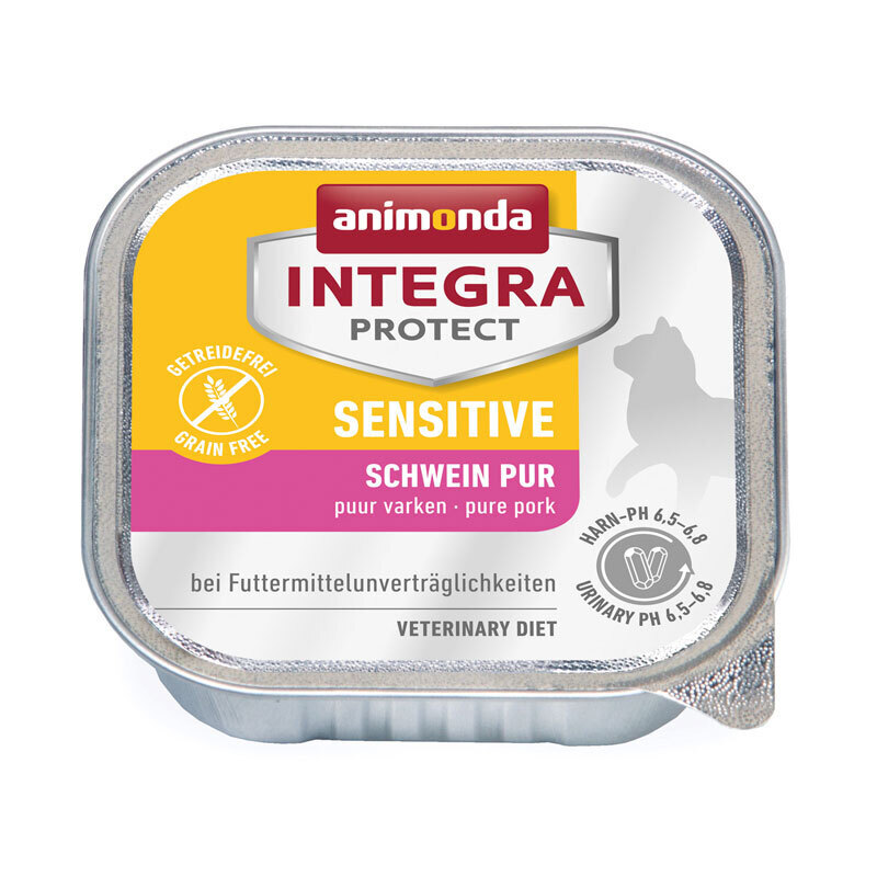 Animonda Hypoallergen Animonda Integra Protect Sensitive 16x100g Schwein pur