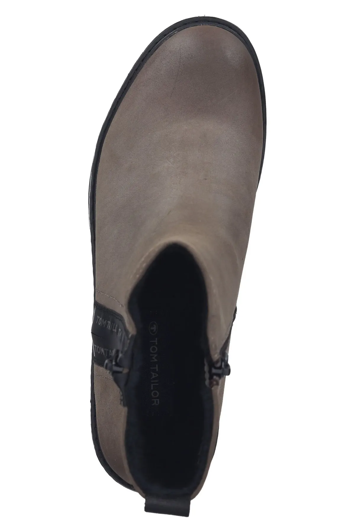 Tom Tailor  Stiefelette - Beige - Blockabsatz
