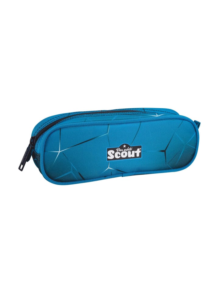 Scout Scout Alpha Schulranzen-Set 4 teilig Exklusiv Safety Light Polar Blue günstig kaufen onesize