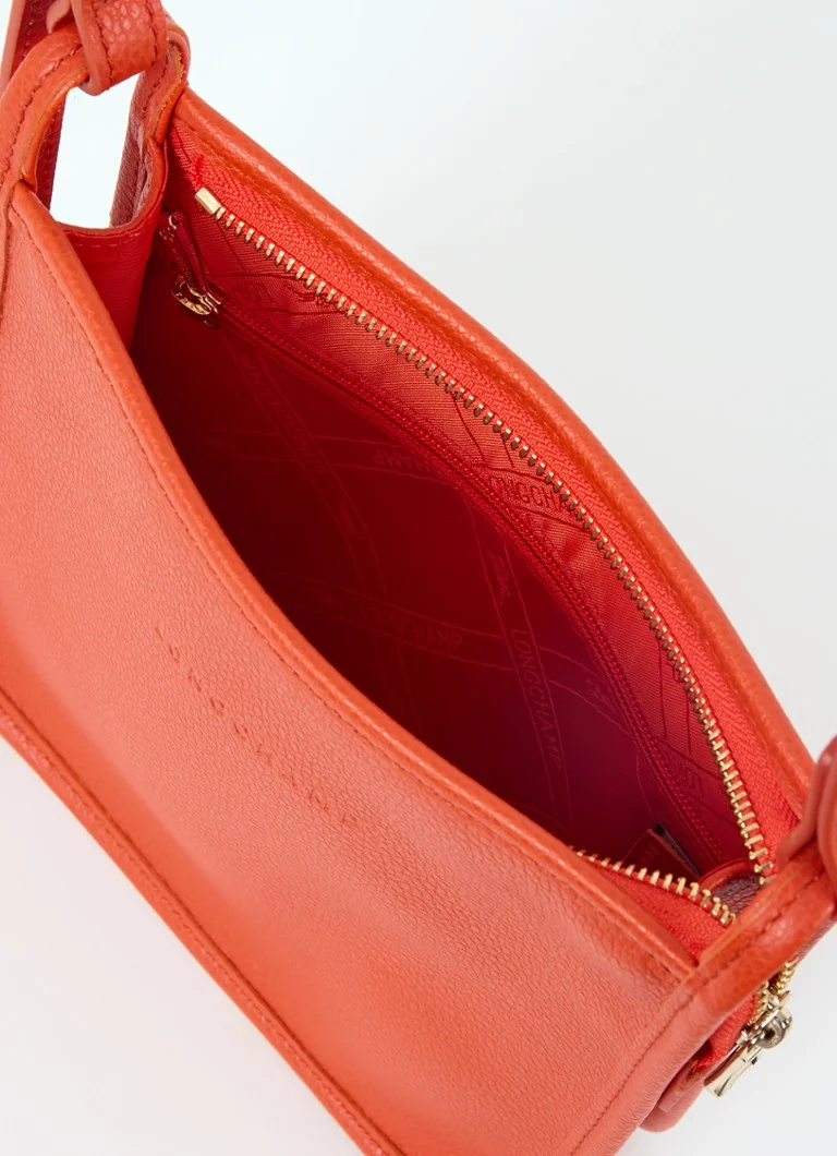 Longchamp Le Foulonné crossbody soma S izgatavota no ādas
