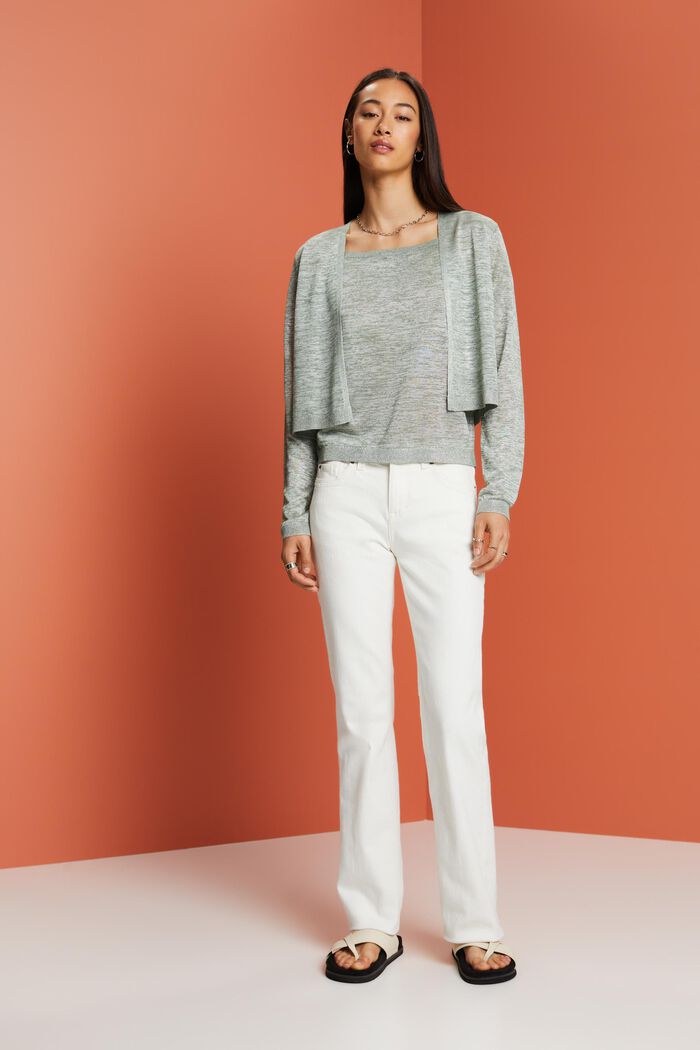 Stricktop mit Glitzereffekt