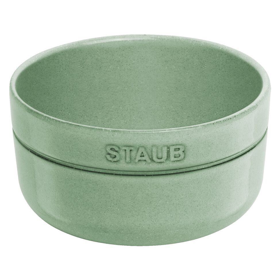 Schüssel 12 cm, Keramik, Salbeigrün