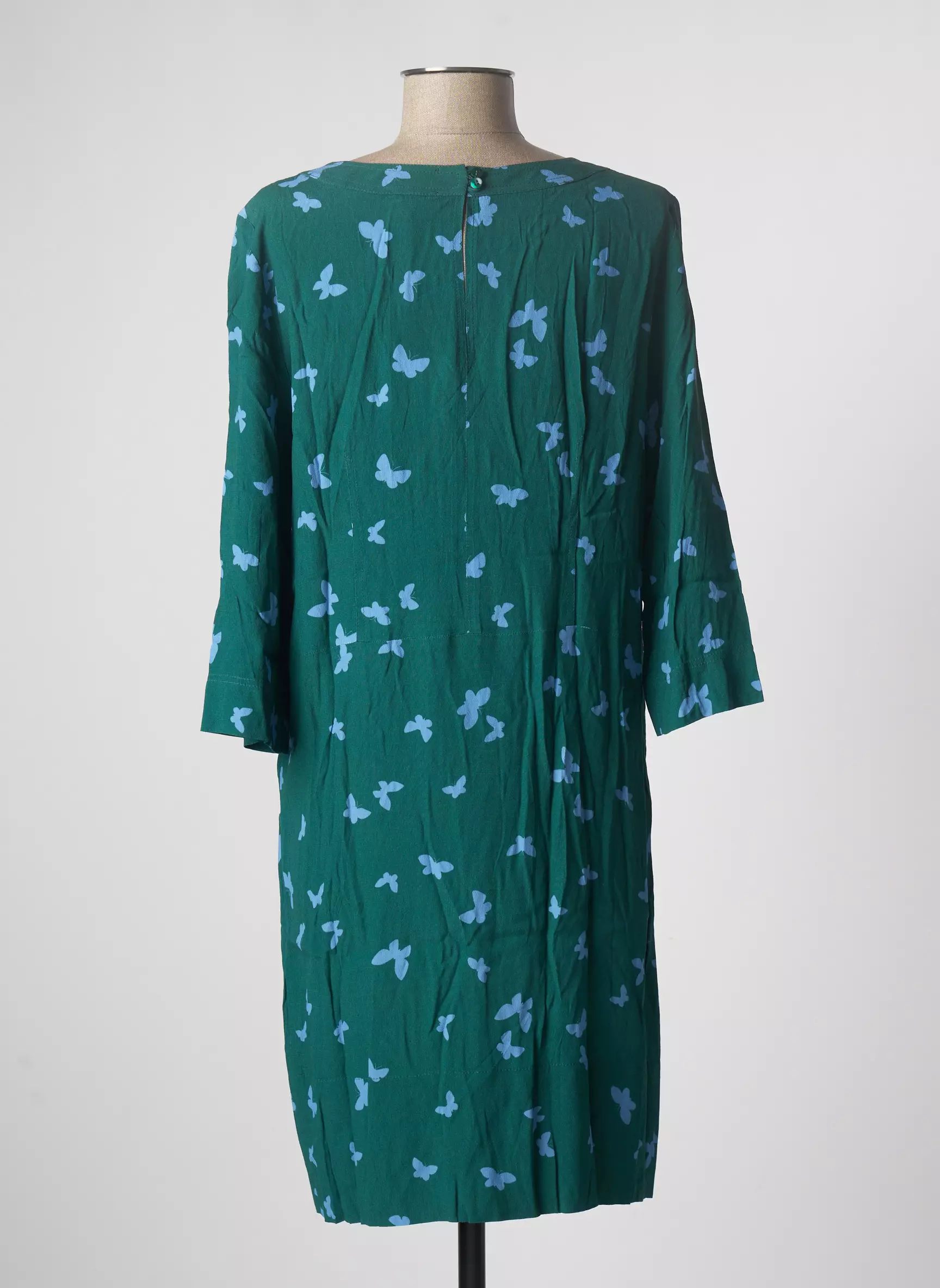 Zyga Robes Mi Longues Femme couleur vert