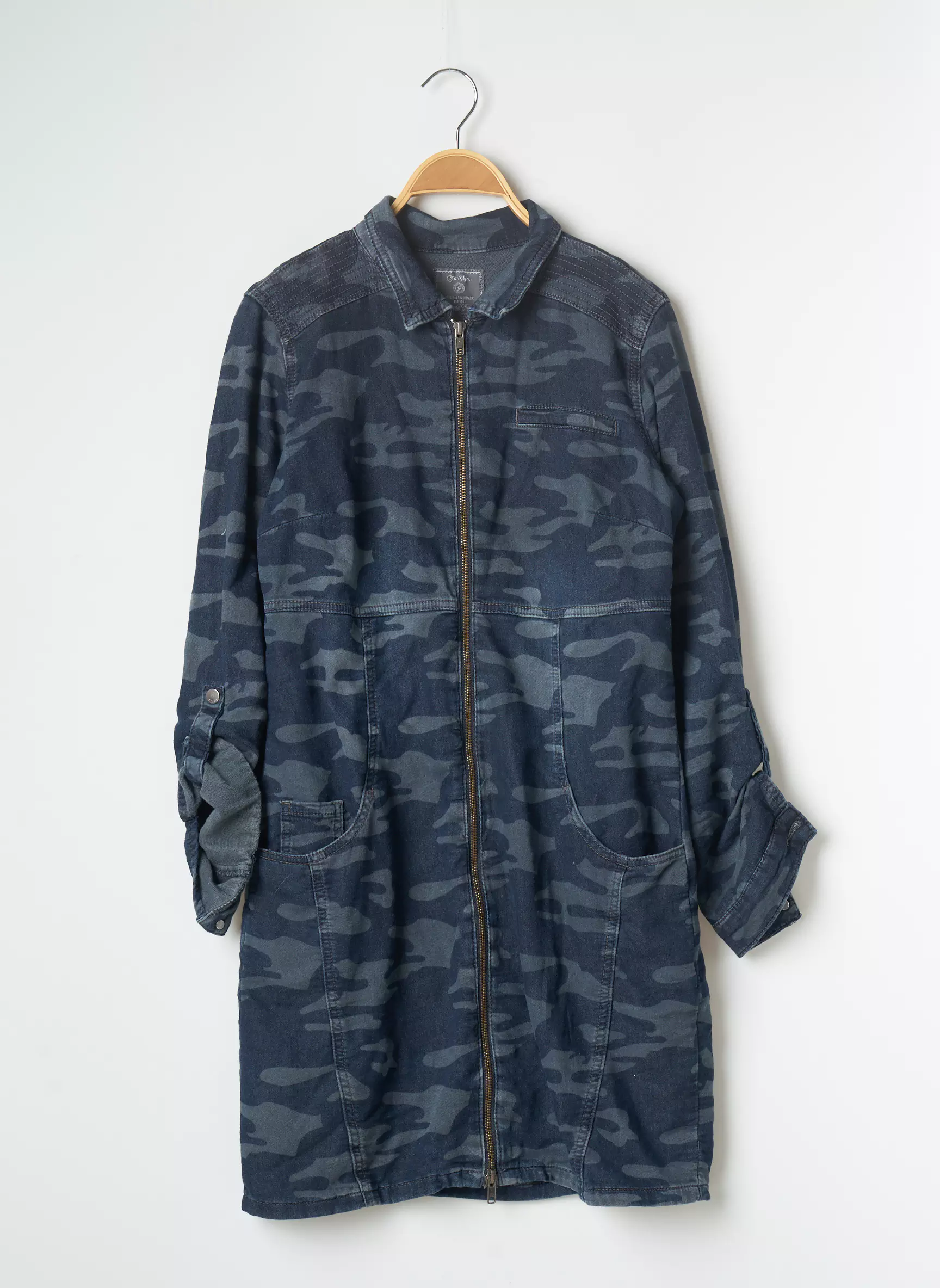 Geisha Robes Courtes Femme couleur bleu