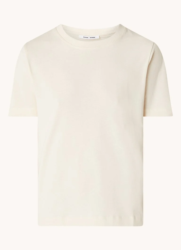 SAMSØE SAMSØE Camino T-shirt made of organic cotton with stretch