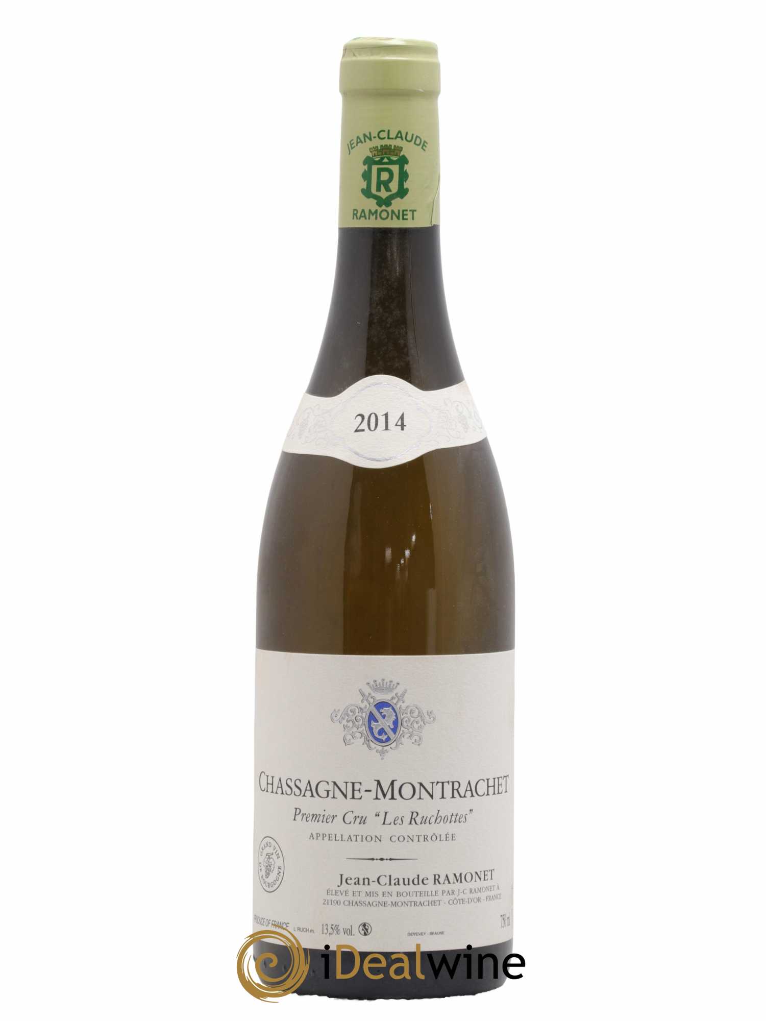 Chassagne-Montrachet 1er Cru Les Ruchottes Ramonet (Domaine)  2014 - Lot de 1 Bouteille