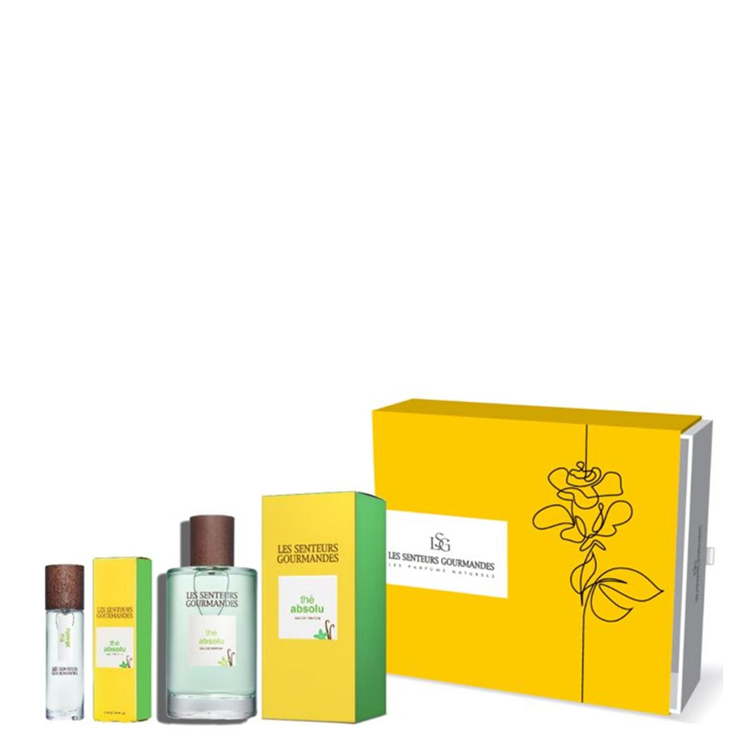 Les Senteurs Gourmandes Thé Absolu Coffret Eau de parfum 100 ml + 15 ml