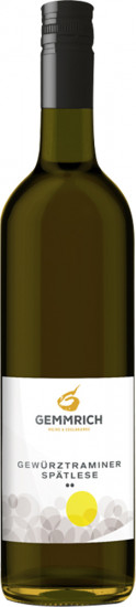 2020 Gewürztraminer ᛫᛫ halbtrocken - Weingut Gemmrich