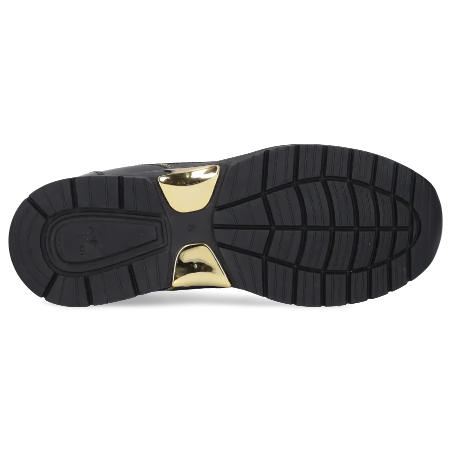 Giuseppe Zanotti - Sneaker low GZ RUNNER Kalbsleder - schwarz