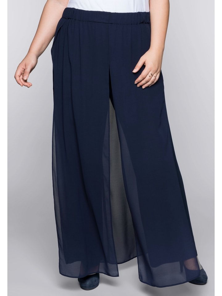 sheego Hose in marine günstig kaufen