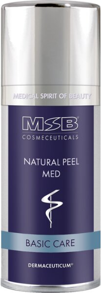 MSB Cosmeceuticals Basic Care Natural Peel med Gesichtspeeling