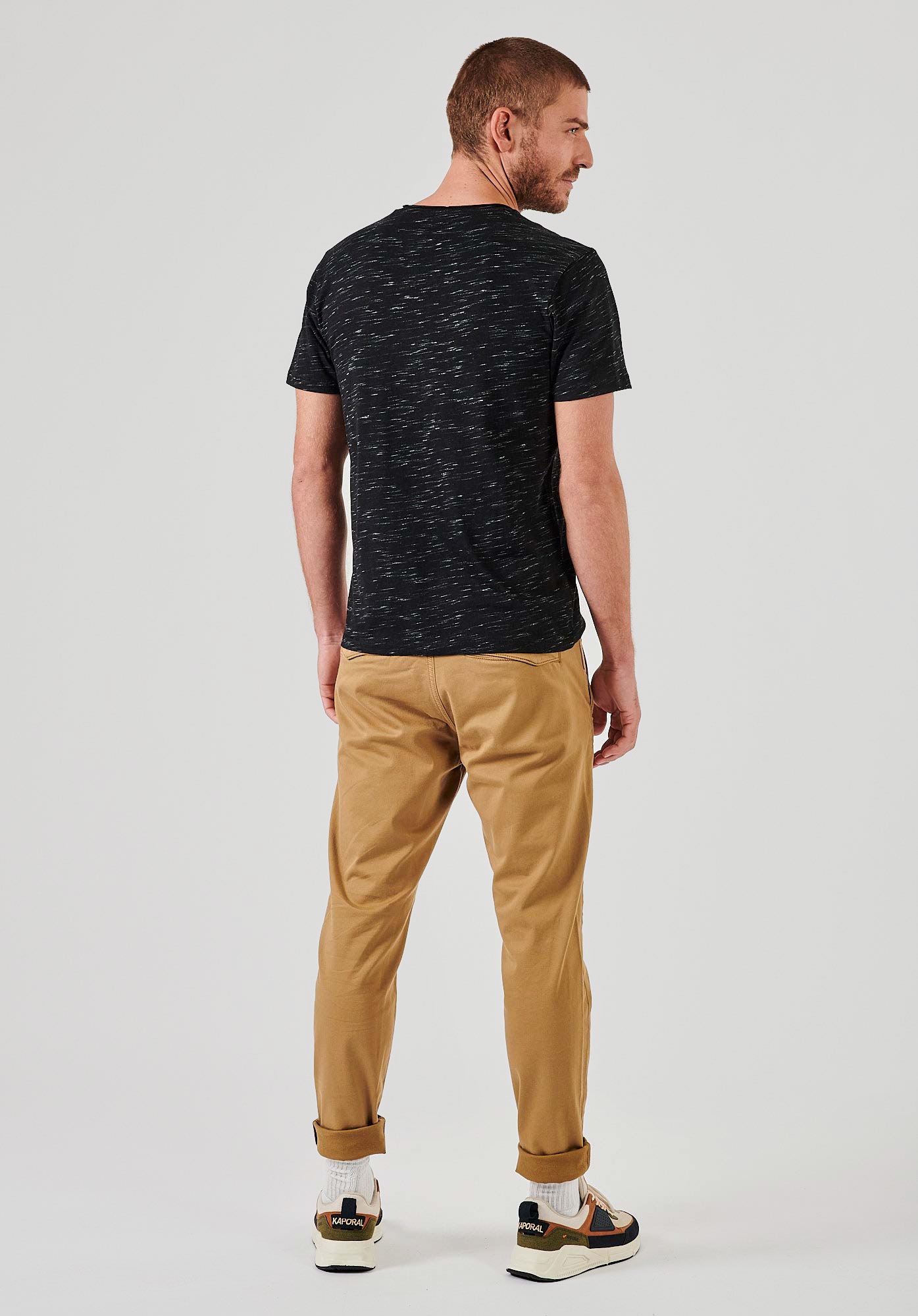 NETER  T-shirt noir homme