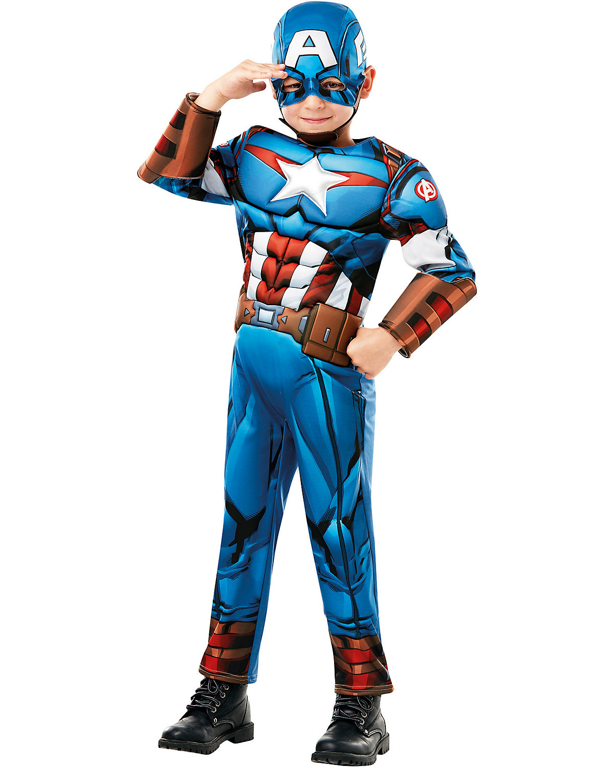 Kostüm Captain America Avengers Assemble Deluxe