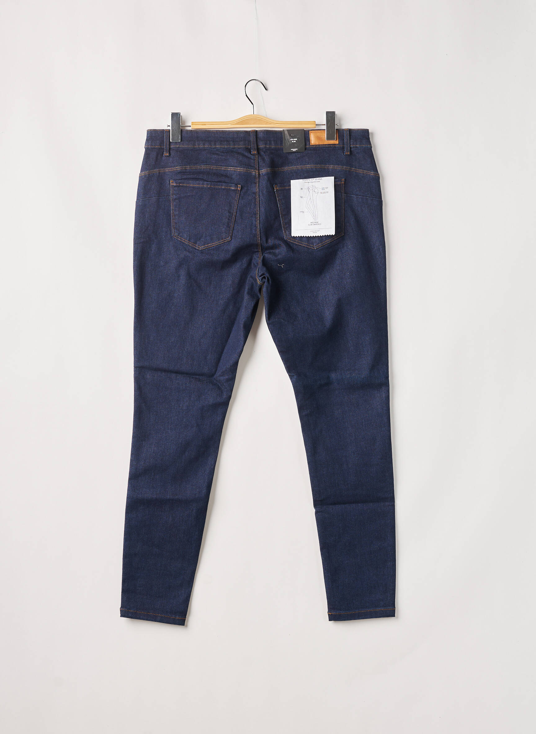 Only Jeans Coupe Slim Femme couleur bleu
