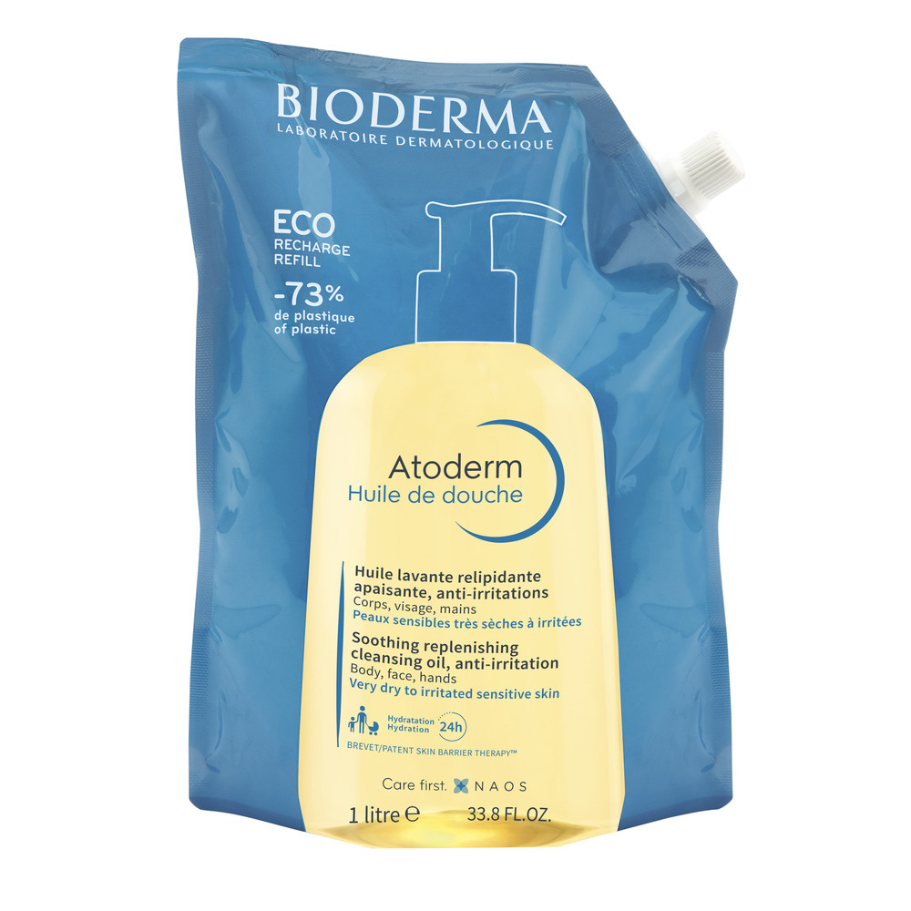 Bioderma Atoderm - Huile de douche éco-recharge Produits de bain & douches